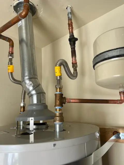 Water heater installation and plumbing repair in Broken Arrow